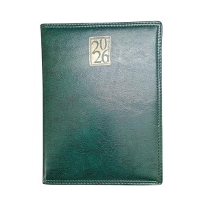 Leather Cover Hardbound 2026 Diary | New Year Daily Planner with Monthly Calendar | Office, Study & Personal Organizer Leather Cover Hardbound 2026 Diary | New Year Daily Planner with Monthly Calendar | Office, Study & Personal Organizer