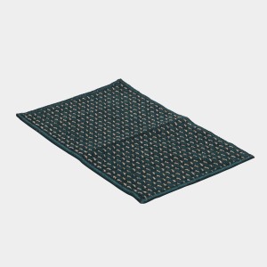 Home Beautiful Anti-Skid Blue Polypropylene Door Mat