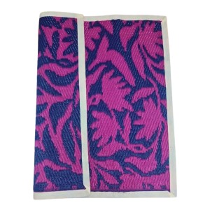 Decorative Aasan Mat for Pooja and Meditation | Traditional Floral Design Floor Mat | Reversible Puja Aasan for Temple, Home & Yoga (Pink & Blue) Decorative Aasan Mat for Pooja and Meditation | Traditional Floral Design Floor Mat | Reversible Puja Aasan for Temple, Home & Yoga (Pink & Blue)