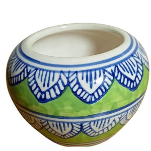 Plant Pot – Modern Ceramic Planter with Drainage Hole & Saucer – Indoor Flower Pot for Houseplants, Succulents, Herbs – Stylish Minimalist Home & Office Décor (Green, Small) Plant Pot – Modern Ceramic Planter with Drainage Hole & Saucer – Indoor Flower Pot for Houseplants, Succulents, Herbs – Stylish Minimalist Home & Office Décor (Green, Small)