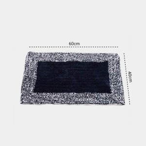 Home Beautiful Anti-Skid Blue Polyester Door Mat Home Beautiful Anti-Skid Blue Polyester Door Mat