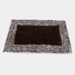 Home Beautiful Anti-Skid Brown Polyester Cotton Door Mat