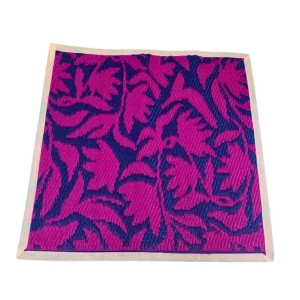 Decorative Aasan Mat for Pooja and Meditation | Traditional Floral Design Floor Mat | Reversible Puja Aasan for Temple, Home & Yoga (Pink & Blue) Decorative Aasan Mat for Pooja and Meditation | Traditional Floral Design Floor Mat | Reversible Puja Aasan for Temple, Home & Yoga (Pink & Blue)