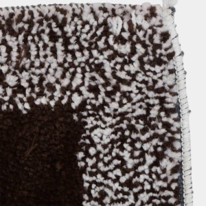 Home Beautiful Anti-Skid Brown Polyester Cotton Door Mat