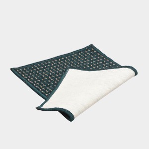 Home Beautiful Anti-Skid Blue Polypropylene Door Mat