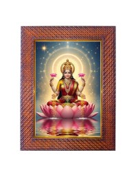 Mata Annapurna Photo Frame 17X21 Inch Religious Wall & Table Decor Frame | Mata Annapurna Spiritual Photo Frame For Home, Temple & Office (F18127X17X21)