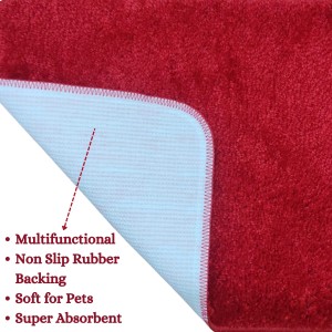 Hi Tech Sales Anti Slip Floor Water Absorbent Door Mat || Bathmat & Home, Kitchen, Office Entrance Mats || Rectangular, Black & White (38 x 58 cm) Hi Tech Sales Anti Slip Floor Water Absorbent Door Mat || Bathmat & Home, Kitchen, Office Entrance Mats || Rectangular, Black & White (38 x 58 cm)