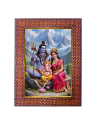 Lord Vishnu Mastya Avatar Photo Frame 13X17 Inch Religious Wall & Table Decor Frame | Lord Vishnu Mastya Avatar Spiritual Photo Frame For Home, Temple & Office (F18153X13X17)