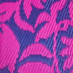 Decorative Aasan Mat for Pooja and Meditation | Traditional Floral Design Floor Mat | Reversible Puja Aasan for Temple, Home & Yoga (Pink & Blue) Decorative Aasan Mat for Pooja and Meditation | Traditional Floral Design Floor Mat | Reversible Puja Aasan for Temple, Home & Yoga (Pink & Blue)