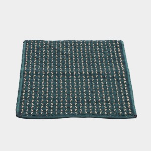 Home Beautiful Anti-Skid Blue Polypropylene Door Mat