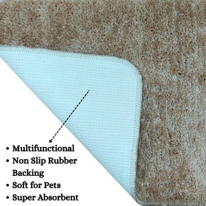 Hi Tech Sales 1N Bathmat (40X60 Cm) | Super Soft & Absorbent, Quick Dry Microfibre Solid Bath Mat | Anti Skid Mats for Bathroom, Bedroom, Kitchen, Door Mat, Floor Mat Hi Tech Sales 1N Bathmat (40X60 Cm) | Super Soft & Absorbent, Quick Dry Microfibre Solid Bath Mat | Anti Skid Mats for Bathroom, Bedroom, Kitchen, Door Mat, Floor Mat