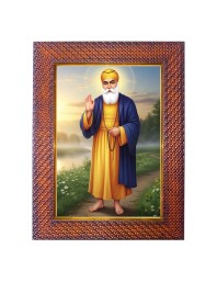 Guru Gobind Singh Ji Photo Frame Religious Wall & Table Decor Frame | Guru Gobind Singh Ji Spiritual Photo Frame For Home, Temple & Office | Decorative Hindu God & Goddess Frame (Pack O