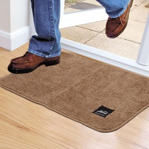 Home Beautiful Anti-Skid Beige Microfiber Door Mat Home Beautiful Anti-Skid Beige Microfiber Door Mat