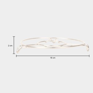 Steel Trivet 1 7 cm Dia. (Pack of 1) Steel Trivet 1 7 cm Dia. (Pack of 1)