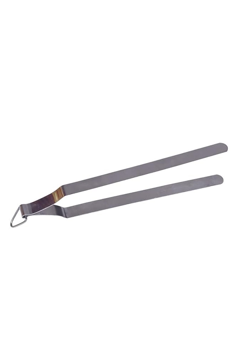 Stainless Steel Roti Chimta – Heavy Duty Chapati Tongs for Gas Stove, Rust Resistant Kitchen Tongs for Roti, Phulka & Paratha