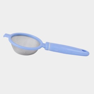 Plastic and Steel Tea Strainer, Plastic and Steel, 1 8.5 cm Length, 8 cm Dia. (Pack of 1) Plastic and Steel Tea Strainer, Plastic and Steel, 1 8.5 cm Length, 8 cm Dia. (Pack of 1)