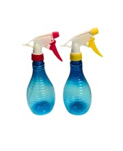 2-Pack Spray Bottles – 500ml Refillable Plastic Mist Sprayers with Adjustable Nozzle – Durable Trigger Bottles for Cleaning, Plants, Hair, Gardening & More (Red & Yellow) 2-Pack Spray Bottles – 500ml Refillable Plastic Mist Sprayers with Adjustable Nozzle – Durable Trigger Bottles for Cleaning, Plants, Hair, Gardening & More (Red & Yellow)