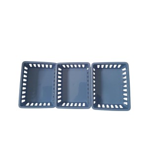 Basic Square Mini Bin Storage Trays, Small Organizing Bins, Plastic Storage Containers, Stackable Storage Bins, Home Office Organization, Multi-Purpose Storage Trays 3PK (Blue) Basic Square Mini Bin Storage Trays, Small Organizing Bins, Plastic Storage Containers, Stackable Storage Bins, Home Office Organization, Multi-Purpose Storage Trays 3PK (Blue)