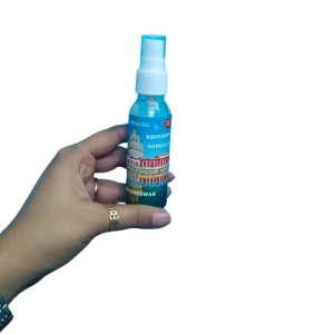 Bishuddha Gangajal Spray Bottle | 100% Pure Ganga Jal for Pooja & Religious Rituals | Holy Water for Mandir & Festivals | Easy Spray Bottle (50ml)