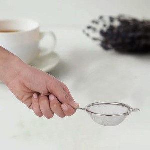 Steel Tea Strainer 8 in Length, 3.3 in Dia. (Pack of 1) Steel Tea Strainer 8 in Length, 3.3 in Dia. (Pack of 1)