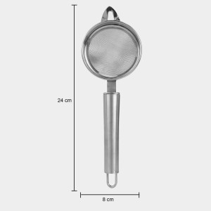 Steel Tea Strainer 24 cm Length (Pack of 1) Steel Tea Strainer 24 cm Length (Pack of 1)