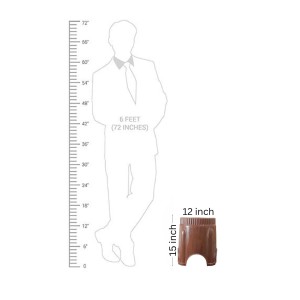 HiTechMart Durable Plastic Multipurpose Stool | Lightweight & Sturdy Sitting Stool for Home, Kitchen & Bathroom | Classic Brown Design with Strong Build HiTechMart Durable Plastic Multipurpose Stool | Lightweight & Sturdy Sitting Stool for Home, Kitchen & Bathroom | Classic Brown Design with Strong Build