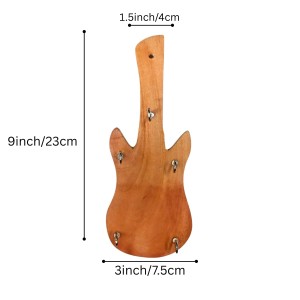 Guitar-Shaped Wooden Wall Hook Rack – Rustic Decorative Key Holder with 5 Metal Hooks – Home Décor for Bedroom. Guitar-Shaped Wooden Wall Hook Rack – Rustic Decorative Key Holder with 5 Metal Hooks – Home Décor for Bedroom.