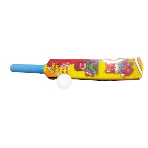 Kids Super Bat Master Blaster Cricket Set – 46cm Plastic Bat with Ball Kids Super Bat Master Blaster Cricket Set – 46cm Plastic Bat with Ball