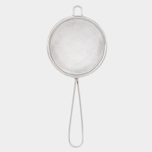 Steel Tea Strainer 8 in Length, 3.3 in Dia. (Pack of 1) Steel Tea Strainer 8 in Length, 3.3 in Dia. (Pack of 1)