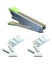 Hitech Sales Stapler(1) with Staples Set(2) | Compact Metal Stapler with Grip and Extra Staple Pins for Office, School, and Home Use Hitech Sales Stapler(1) with Staples Set(2) | Compact Metal Stapler with Grip and Extra Staple Pins for Office, School, and Home Use