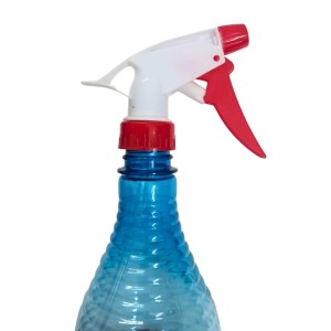 2-Pack Spray Bottles – 500ml Refillable Plastic Mist Sprayers with Adjustable Nozzle – Durable Trigger Bottles for Cleaning, Plants, Hair, Gardening & More (Red & Yellow)