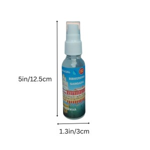 Bishuddha Gangajal Spray Bottle | 100% Pure Ganga Jal for Pooja & Religious Rituals | Holy Water for Mandir & Festivals | Easy Spray Bottle (50ml)