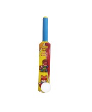 Kids Super Bat Master Blaster Cricket Set – 46cm Plastic Bat with Ball Kids Super Bat Master Blaster Cricket Set – 46cm Plastic Bat with Ball