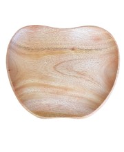 Segun Wooden Serving Tray Rustic Platter Fruit Shaped Board Decorative Kitchen Display Natural Wood Home Decor 7.5/6 inch Segun Wooden Serving Tray Rustic Platter Fruit Shaped Board Decorative Kitchen Display Natural Wood Home Decor 7.5/6 inch