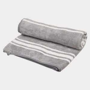 270 GSM Grey Microfiber Bath Towel - (M3197) 270 GSM Grey Microfiber Bath Towel - (M3197)