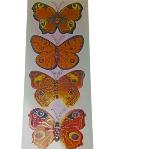 Decorative 8D Butterfly Wall Stickers – 24 PCS Realistic 3D Butterfly Decals for Bedroom, Living Room, Nursery, Home Decor – Removable, Waterproof, Easy to Apply (Multicolor) (1)