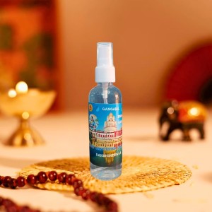 Bishuddha Gangajal Spray Bottle | 100% Pure Ganga Jal for Pooja & Religious Rituals | Holy Water for Mandir & Festivals | Easy Spray Bottle (50ml)