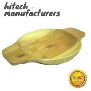 Snack Tray, Premium Handcrafted Wooden Snacks Tray – 25x16 cm – Rustic Acacia Wood Serving Platter by Hitech Manufacturer Snack Tray, Premium Handcrafted Wooden Snacks Tray – 25x16 cm – Rustic Acacia Wood Serving Platter by Hitech Manufacturer