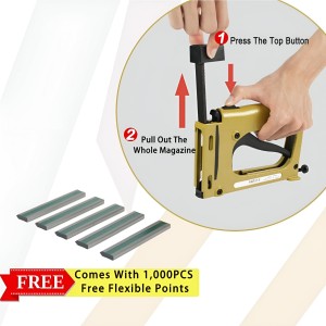 HiTechMart HM515 Point Driver – Manual Framing Tool with 5 PCS Flexible Points, 15mm (5/8'') – Flex Point Tacker for Picture Framing, DIY, and Household Use – Secure Flexible & Rigid Frames HiTechMart HM515 Point Driver – Manual Framing Tool with 5 PCS Flexible Points, 15mm (5/8'') – Flex Point Tacker for Picture Framing, DIY, and Household Use – Secure Flexible & Rigid Frames