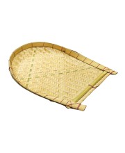 HiTechMart Bengal Handicrafts Bamboo Kulo Tray – Handmade Bamboo Soop/Basket for Puja, Storage & Decor বাঁশের কুলো। (18 x 14 inch) HiTechMart Bengal Handicrafts Bamboo Kulo Tray – Handmade Bamboo Soop/Basket for Puja, Storage & Decor বাঁশের কুলো। (18 x 14 inch)