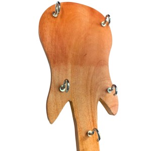 Guitar-Shaped Wooden Wall Hook Rack – Rustic Decorative Key Holder with 5 Metal Hooks – Home Décor for Bedroom. Guitar-Shaped Wooden Wall Hook Rack – Rustic Decorative Key Holder with 5 Metal Hooks – Home Décor for Bedroom.