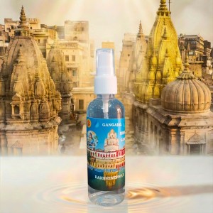 Bishuddha Gangajal Spray Bottle | 100% Pure Ganga Jal for Pooja & Religious Rituals | Holy Water for Mandir & Festivals | Easy Spray Bottle (50ml)