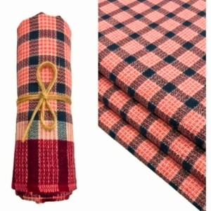 Cotton Traditional Gamcha for Everyone 100% | Soft & Absorbent Multi-Color Checkered Bath Towel | Lightweight Quick Dry Cotton. (Multicolor) Cotton Traditional Gamcha for Everyone 100% | Soft & Absorbent Multi-Color Checkered Bath Towel | Lightweight Quick Dry Cotton. (Multicolor)