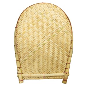 HiTechMart Bengal Handicrafts Bamboo Kulo Tray – Handmade Bamboo Soop/Basket for Puja, Storage & Decor বাঁশের কুলো। (18 x 14 inch)