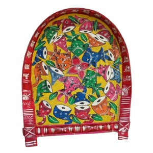 Handicrafts Bamboo Kulo Tray – Yellow Color Handmade & Hand-Painted Bamboo Soop/Basket for Puja, Home Decor, Storage & Gifting বাঁশের কুলো (13 x 18 inch) Handicrafts Bamboo Kulo Tray – Yellow Color Handmade & Hand-Painted Bamboo Soop/Basket for Puja, Home Decor, Storage & Gifting বাঁশের কুলো (13 x 18 inch)