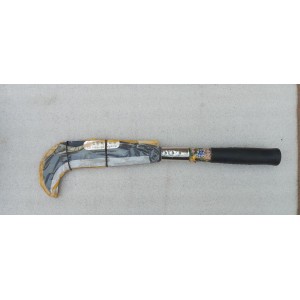 Hi Tech Multi Purpose High Tempered Iron Steel Kitchen Full Tang Knife high-performanceTraditional Handmade Billhook | Felling Kerala Chettan Vakaththi Knives Aruval Vettukathi Churi Chaku