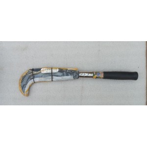 Hi Tech Multi Purpose High Tempered Iron Steel Kitchen Full Tang Knife high-performanceTraditional Handmade Billhook | Felling Kerala Chettan Vakaththi Knives Aruval Vettukathi Churi Chaku