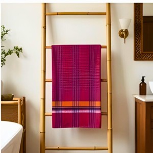 Cotton Traditional gamcha for Everyone 100% | Soft & Absorbent Multi-Color Checkered Bath Towel | Lightweight Quick Dry Cotton. (Multicolor)