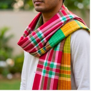 Cotton Traditional Gamcha Towel for Everyone 100% | Soft & Absorbent Multi-Color Checkered Bath Towel | Lightweight Quick Dry Cotton Gamcha Cotton Traditional Gamcha Towel for Everyone 100% | Soft & Absorbent Multi-Color Checkered Bath Towel | Lightweight Quick Dry Cotton Gamcha