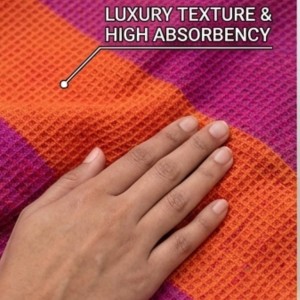 Cotton Gamcha Traditional for Everyone – Traditional Striped gamcha | Soft, Absorbent & Quick Dry Bath gamcha Checkered Design (Multicolor)